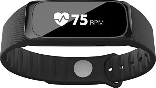 Striiv Fusion Bio Activity Smartwatch, Black/Red/Denim Blue, One Size by Striiv