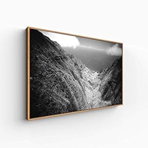 Canvas Wall Art for Living Room, Bedroom Monochrome Landscape Framed Canvas Prints for Home Decoration Ready to Hang - 16x24 inches
