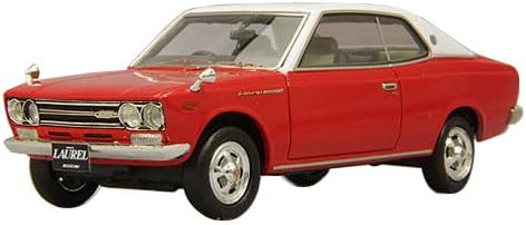 Amazon Enif 1 43 ニッサン ローレル 00gx 2ドア ハードトップ 1970年型 バイタルレッド レザートップ仕様 完成品 ミニカー ダイキャストカー ホビー