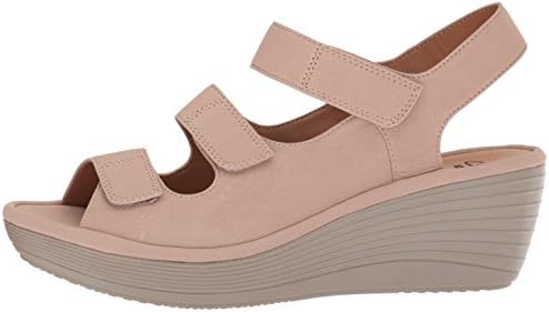 clarks women's reedly juno wedge sandal