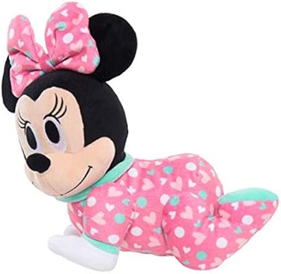disney baby minnie mouse musical crawling pal plush