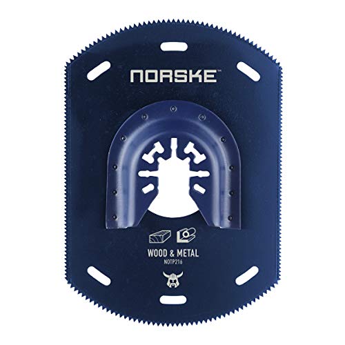 Norske Tools NOTP216 Quadruple Edge Oscillating Multi Tool Accessory