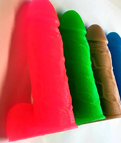 Mature Content - Penis Soap - Bachelorette Party - Gag Gift - 3-D PENIS - Almost 5" Tall - Party Favor Mature Content You Choose Color and Scent - FREE SHIPPING