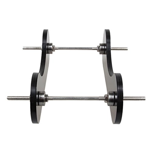 image for MonkeyJack 2 Pieces 3D Printer Filament Tabletop Mount Rack, Consumabl