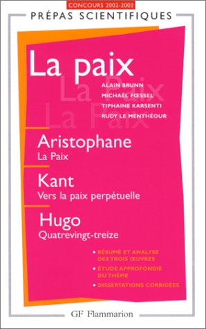 La  paix
