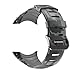 patrohoo Bands for Suunto Core Strap, Rubber Replacement Watch band for Suunto Core SS014993000,Grey Camouflage