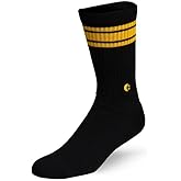Ethika Boy's Crew Socks, Ultra Soft Fabric with Arch Support & Seamless Toe Closure, Everyday Cotton Blend Comfort
