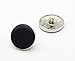 Funcoo 11 pcs Metal Blazer Button Vintage Antique Suits Button Set for Blazer, Suits, Sport Coats, Uniform, Jacket (Black+Silver)