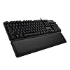Logitech G G513 Lightsync RGB Tastiera Gaming Meccanica con Switch GX Brown, Supporto per i Polsi in Memory Foam Passthrough USB (Layout Francese), Carbon