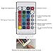 Car LED Strip Lights Interior LIghts Kit, Henlight 4 Pcs 36LED 16 Colors Multi-color Car Under Dash Lighting, Waterproof Car Neno Lights Strip with Multi-Mode Change and Remote Control