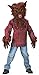 Fun World Werewolf Brown Costume, Large 12 - 14, Multicolor
