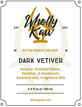 Dark Vetiver After Shave Splash
