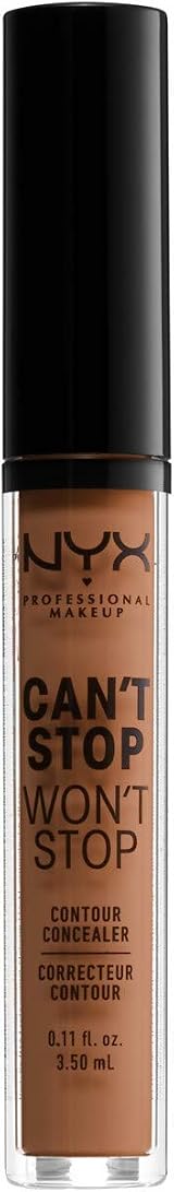 NYX Professional Can’t Stop Won’t Stop Contour Concealer Warm Caramel 24HR view 5