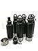 Bottle Armour Stainless Steel Bottle Insulator with Opener SIX PACK!!!(6) (Matte Black)