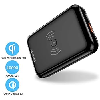 Amazon.com: Wireless Portable Charger(USB-C Input),10000mAh 3-Port