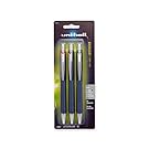 uni-ball Jetstream RT Ballpoint Pens, Fine Point (0.7mm), Assorted Colors, 3 Count