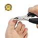 Nail Clippers Toenail Clippers for Thick Nails for Seniors with Curve Diagonal Blade for Ingrown Nails Effortlessly Toe Nail Clippers Heavy Duty Stainless Steel Physician Easy Grip for Older Hand