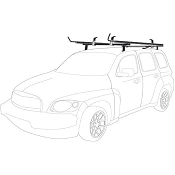 Vantech Chevy HHR Ladder roof Van Rack 50