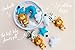 Baby Mobile Felt Nursery Crib Mobile Handmade Baby Shower Gift for Boy (Blue Silver)