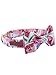 USP Pet Soft&Comfy Bowtie Dog Collar and Cat Collar Pet Gift for Dogs and Cats Adjustable Pure Cotton Collars 6 Sizes and 5 Patternsthumb 2