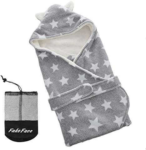 おくるみ ブランケット 赤ちゃん すっぽり やわらか 星柄 動物 ベルト付き かわいい 着ぐるみ 防寒 厚い 退院時