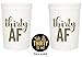 Thirty AF 30th Birthday Party Cups, Set of 12-16oz Stadium Cups with 