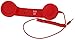 AMC Retro Vintage 3.5 mm Cell Phone Handset Receiver for iPhone Red