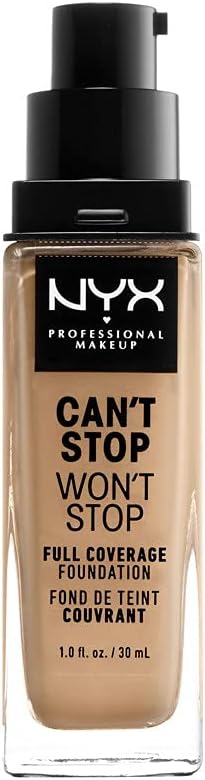 NYX Can’t Stop Won’t Stop Full Coverage Foundation Beige 24 Hour Matte