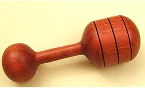 Heirloom Natural Wood Rattle - Cherry