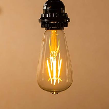 Amazon Beelight Led電球 E26 エジソン電球 エジソン球 フィラメント電球 クリアタイプ 4ｗ 360lm 濃い電球色2100k 30w相当 1年保証 Beelight ビーライト Led電球 通販