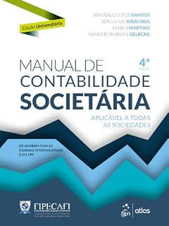 Livro Manual de Contabilidade Societária - Edição Universitária - Capa Brochura