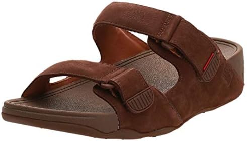 Fitflop Mens K81-gogh Moc Adjustable Slide Sandals, Neoprene , Color:  Chocolate Brown, Size: 13 US price in UAE | Amazon UAE | kanbkam