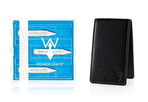 Wurkin Stiffs 2.0 Power Stays Magnetic Collar Stays With Leather Travel Case Wurkin Stiffs 2.0" Power Stays Magnetic Collar Stays With Leather Travel Case