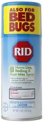 RID Step 3 Home Lice, Bedbug &amp; Dust Mite Spray 5.0 oz. - Pack of 1