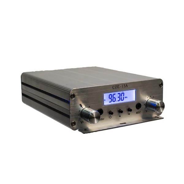 Kit Transmisor Fm Estéreo 15w + Antena 5db 15 mts cable - Imagen 2
