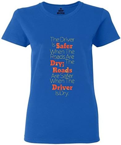 PoppyMack Funny Sayings Slogans Fashion Personality Simple The English Alphabets Fashion -Standard Size Short Sleeve women T-shirt Size S