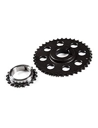 OCPTY Kit de cadena de sincronización tensor guía carraca Sprockle se adapta para 1993-1997 Toyota Land Cruiser Lexus LX450 4,5 L DOHC TK967