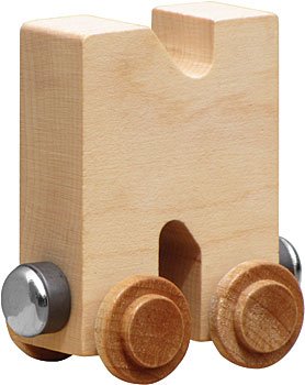 NameTrain Clear Finish Letter Car N - Made in USA