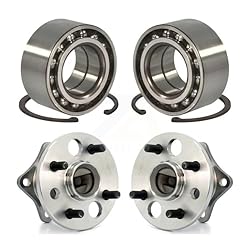 Front Rear Wheel Bearing And Hub Assembly Kit For