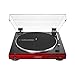 Audio Technica AT-LP60X-RD Turntable (Red) Bundle with Microlab Pro1 Powered Bookshelf Speaker Pair (2 Items)thumb 1