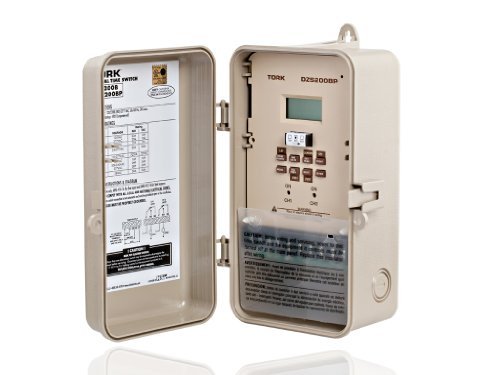 NSI DZS200BP Series DZS Multipurpose Control 365/7 Day Advanced Time Switch, 120/208-240/277 VAC Timer Supply, 2 Channels, SPDT Dry Contact