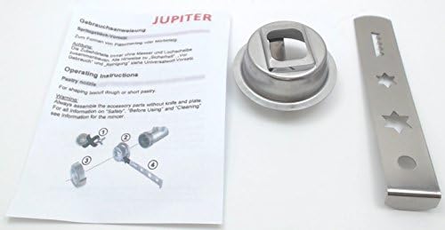 Jupiter Pastry Nozzle fits 476100 Grinder for Stand Mixers, 230006