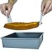 Parchment Paper Sheets for Baking: Oven Safe Parchment Paper, Brown Parchment Sheets, Bakery Quality Baking Paper for Perfect Results, High Temperature, Cooking Sheets, 24 Count, 9 Inch Square
