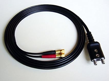 Flaw detector Cable Equality LEMO-00 Dual Plug to 2 Microdot ...