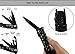 Multitool With Belt Clip - Folding Multi-Plier, Wire Cutter - Safe Lock - Includes Sheath - Black Oxide Stainles Steel - for Survival, Fishing, Camping - Roshburg Adventure Series