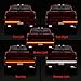 Mihaz 60'' Truck Tailgate Light Bar, 5 Function 90 Red/White LED Brake Light Strip Single Row for Turn Signal, Brake, Reverse Light, IP67 Waterproof Rating