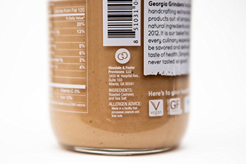 Georgia Grinders Cashew Butter Creamy - 1 Jar - Image 5