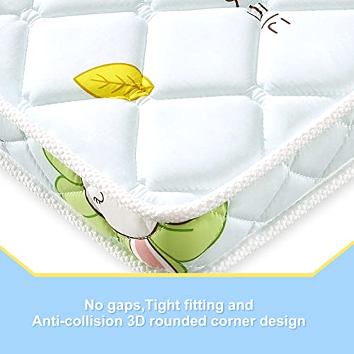 Foldable Pack and Play Mattress Topper Fits for Graco & Baby Trend