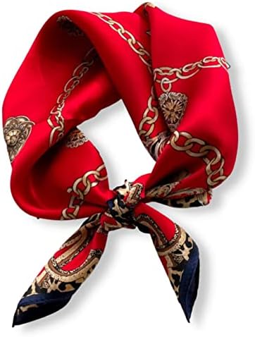 MEISEE Mulberry Silk Scarfs Women Small Square Scarf 21