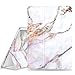 iPad Pro 10.5 case,iPad Air 3 Case,Compatible with iPad Pro 10.5[2017] and iPad Air 3 [2019],DEENAKIN Slim Fit Lightweight Smart Stand Cover, Pink Purple Marble Design for Kids Women Girls